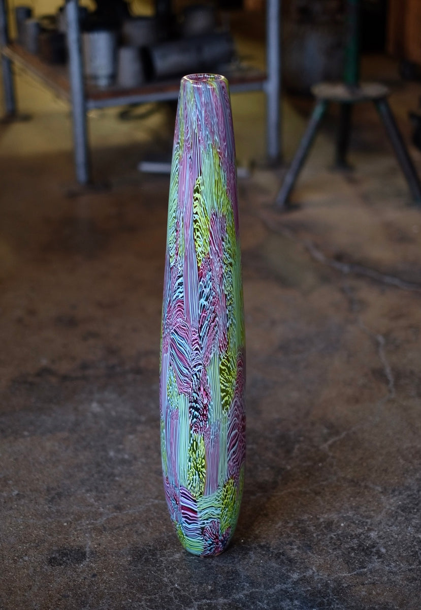 Patchwork totem – Vancouver Studio Glass
