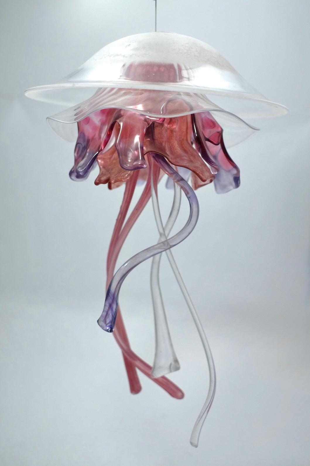 JELLYFISH　コンポート　アンティーク Jellyfish Series - Pink – Vancouver Studio Glass